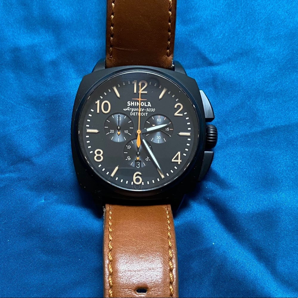 Shinola Argonite 5030 with additional band